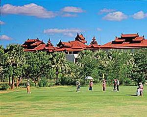 Golf in Burma